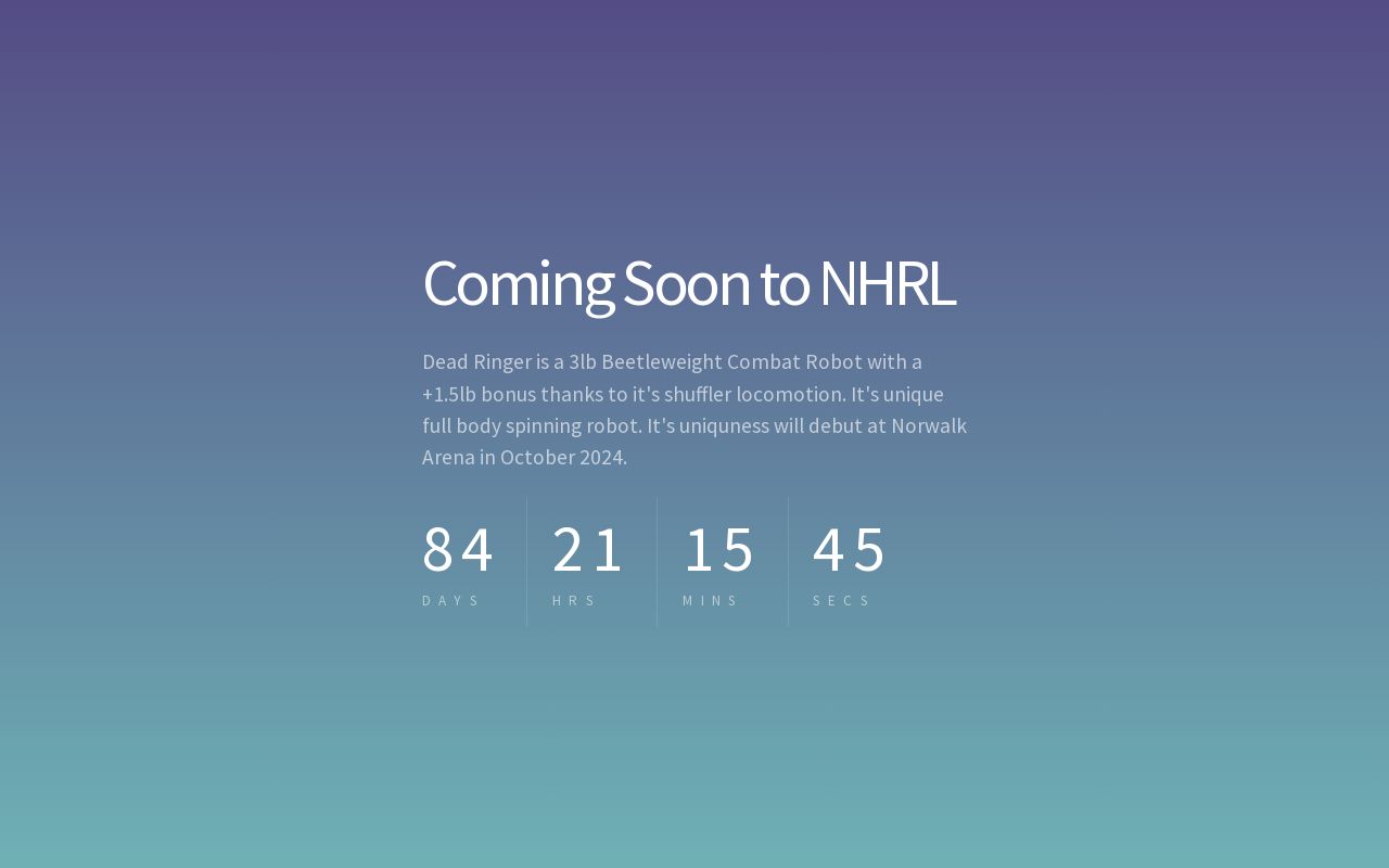 Dead Ringer Combat Robot